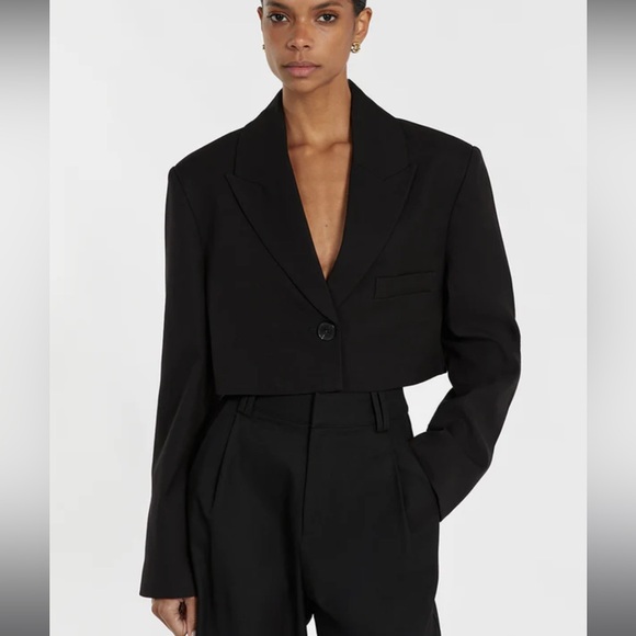 NWT DISSH Freya Cropped Blazer - Picture 5 of 12